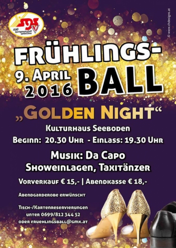 Frühlingsball Spittal Kulturhaus Seeboden Sa 9.4.16 Spittal tanzt